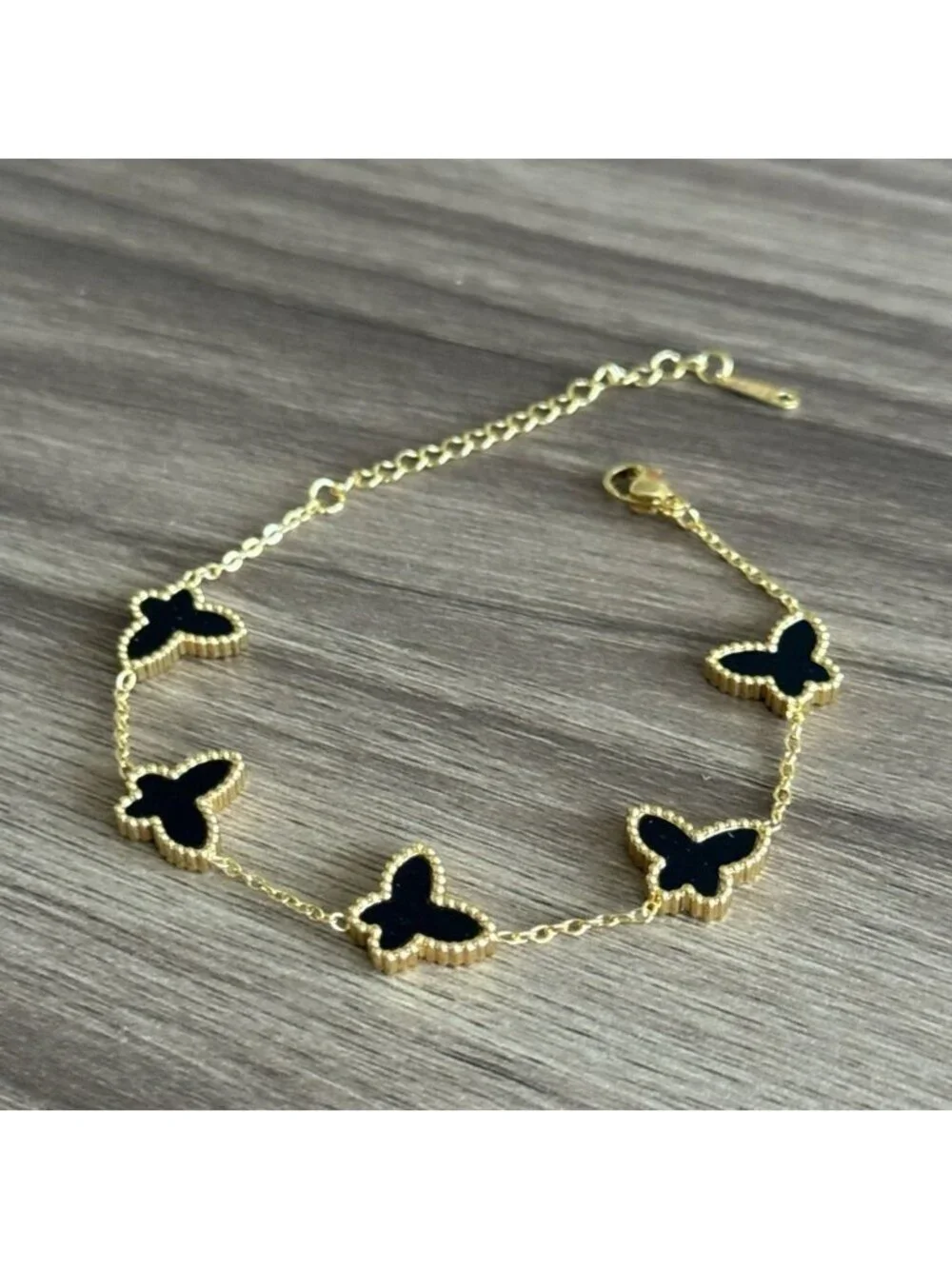Black Butterfly Bracelet Q870